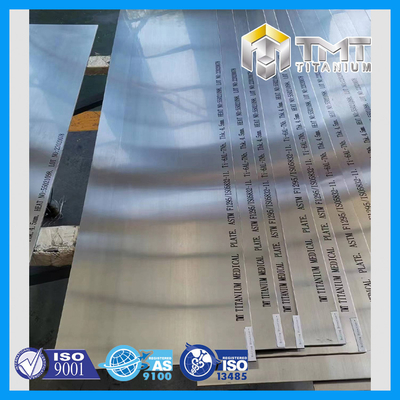 FOLHA DE Titânio ASTM F1295/ISO5832-11 Ti-6Al-7Nb