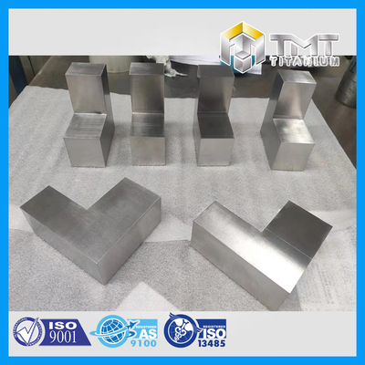 Peças de máquinas de titânio por TMT